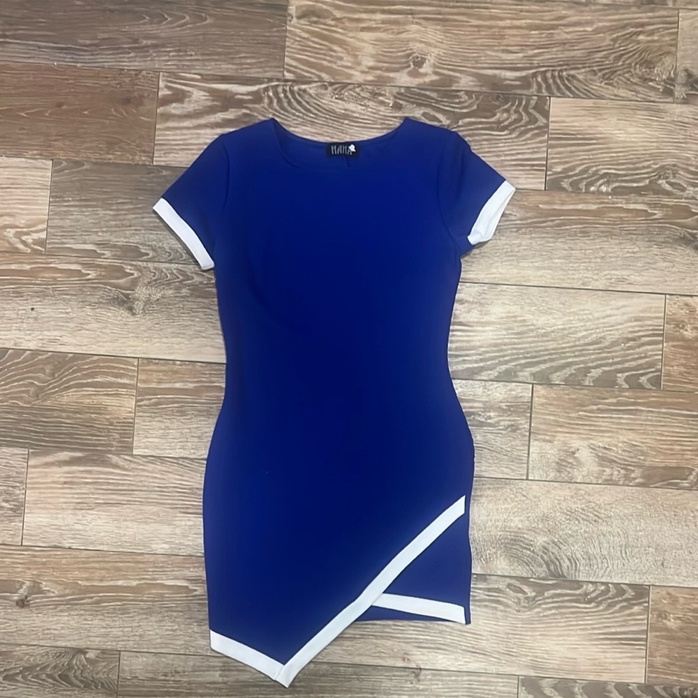 HAHA blue dress- Read description.